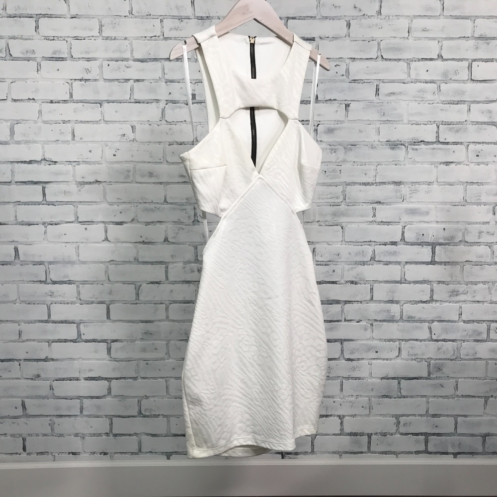 ARDEN B White Bodycon Dress